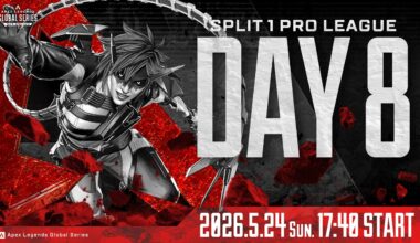 Apex Legends Global Series Year 6：Split 1 【APAC North Pro League Day 8】