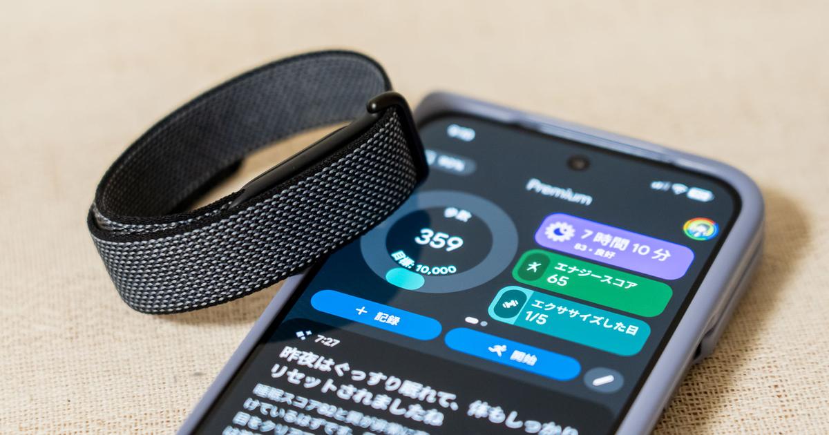 10日間使ってわかった「Google Fitbit Air」の実力：わずか10gで7日間駆動も真価はAIアプリにあり | Business Insider Japan