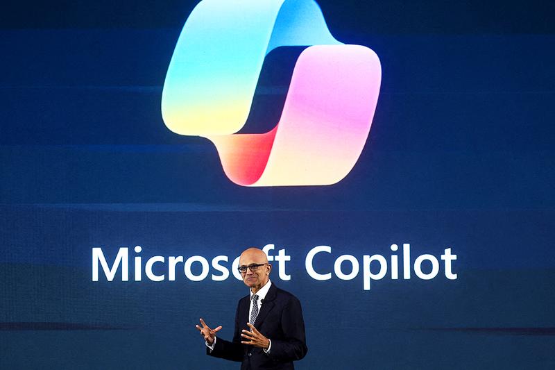 マイクロソフト（Microsoft）のサティア・ナデラ最高経営責任者（CEO）。