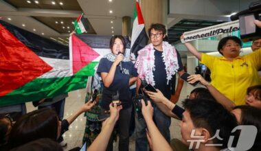 韓国政府、ガザ支援船拿捕のイスラエルに強い遺憾　写真枚　国際ニュース：AFPBB News