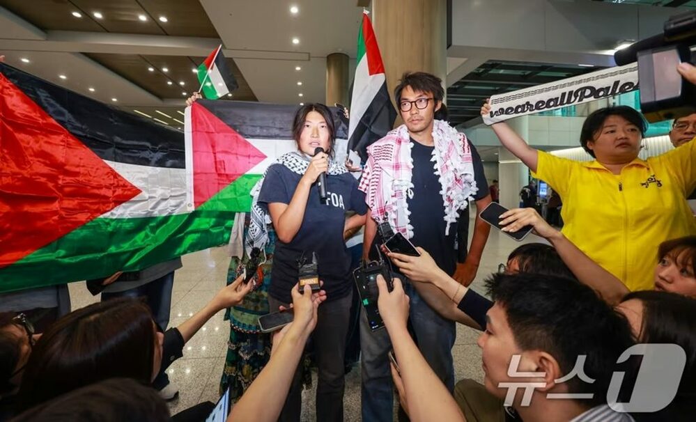 韓国政府、ガザ支援船拿捕のイスラエルに強い遺憾　写真枚　国際ニュース：AFPBB News