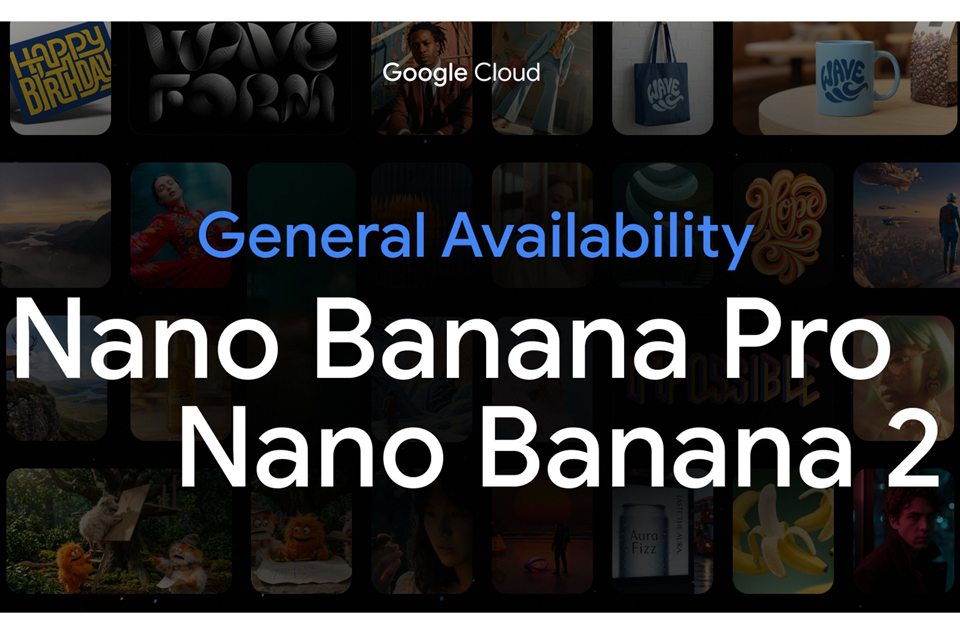 ニュース Google Cloud、「Nano Banana 2」「Nano Banana Pro」を一般提供