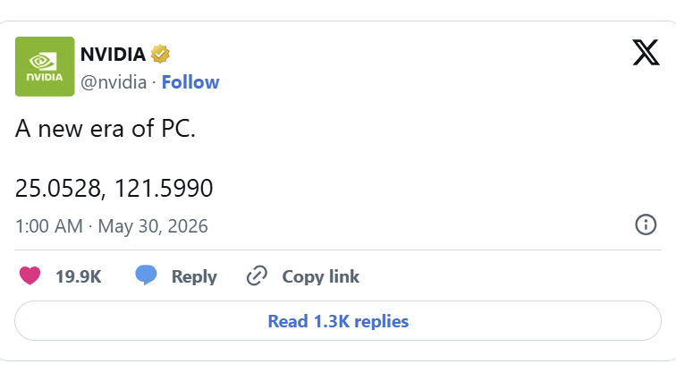 NVIDIA製Windows向けCPUついに登場か。関連3社が意味深な投稿 - PC Watch