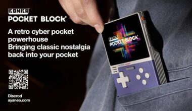 AYANEO傘下のKONKR、世界初のAIゲーミングハンドヘルド「Pocket BLOCK」を発表 | GameBusiness.jp
