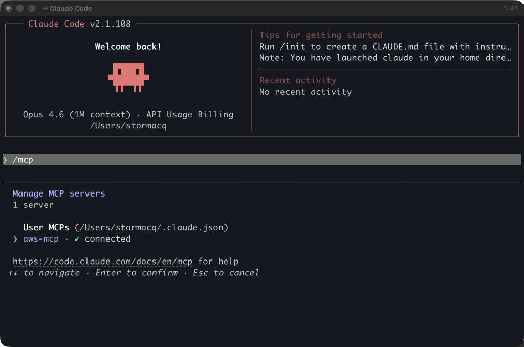 Claude Code で AWS MCP Server を検証