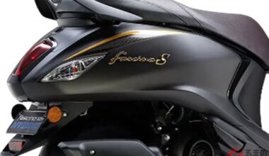ヤマハ「ファッシーノ125Fiハイブリッド」（インド仕様）
