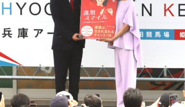 トークショーを行った南果歩（カメラ・川崎俊介）