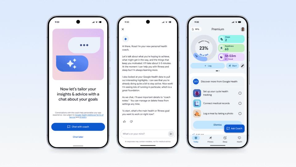Google Geminiを活用した健康アシスタント「Google Health コーチ」が発表（ケータイ Watch）