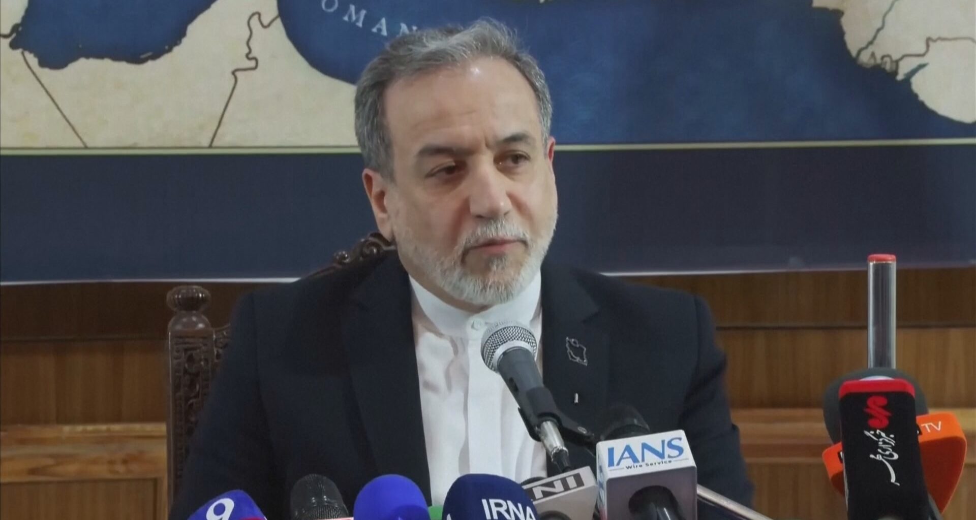 イラン・アラグチ外相「アメリカを信用できない」「合意前に全てが正確に定義されなければならない」インドで開催BRICS外相会議の会見で発言（TBS NEWS DIG Powered by JNN）