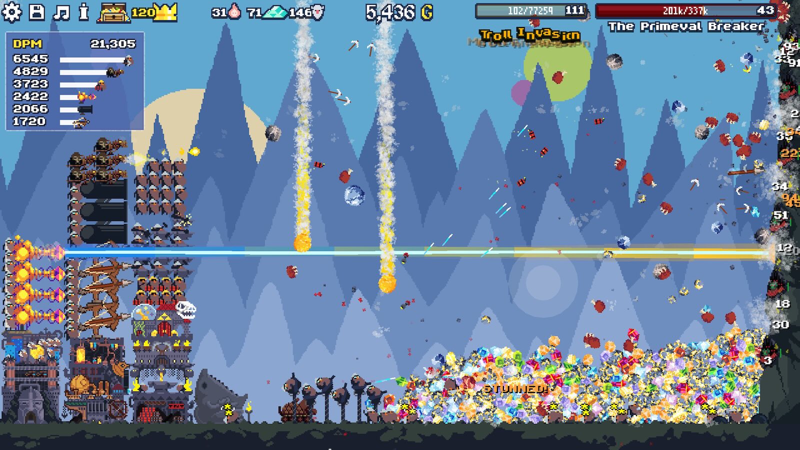 鉱山ゴリゴリ削りクリッカー『Dwarf Eats Mountain』Steamでさっそく人気白熱中。あふれ出る金、画面めちゃくちゃ快感爆発ゲーム - AUTOMATON