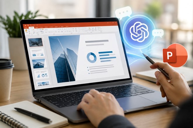 PowerPointに搭載されたChatGPT、AIによるスライドの作成と編集をサポート