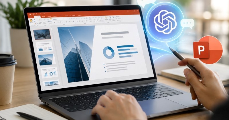 PowerPointに搭載されたChatGPT、AIによるスライドの作成と編集をサポート