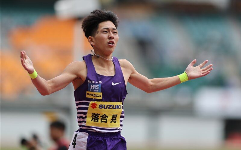 駒大・落合晃が800m2年ぶり日本新・アジア歴代4位の1分43秒90!!「日本記録を狙って準備してきました」／静岡国際