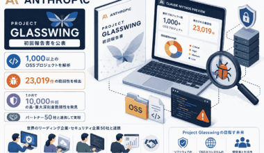 Anthropicが「Project Glasswing」初回報告書を公表-Claude Mythos Previewが1,000以上のOSSプロジェクトで23,019件の脆弱性を検出・パートナー50社と合わせ1か月で10,000件超の高・重大深刻度脆弱性を発見。