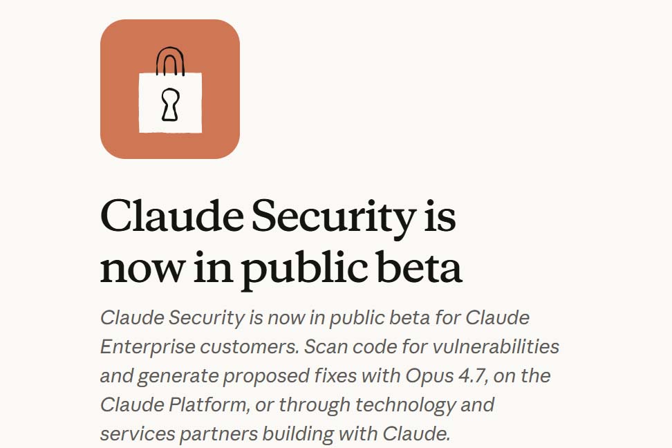 アンソロピック、「Claude Security」開始　Opus 4.7が防御対策 - Impress Watch