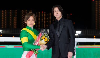 山下智久、船橋競馬場に凱旋！「かしわ記念」プレゼンター登場で会場大熱狂 | TRILL【トリル】