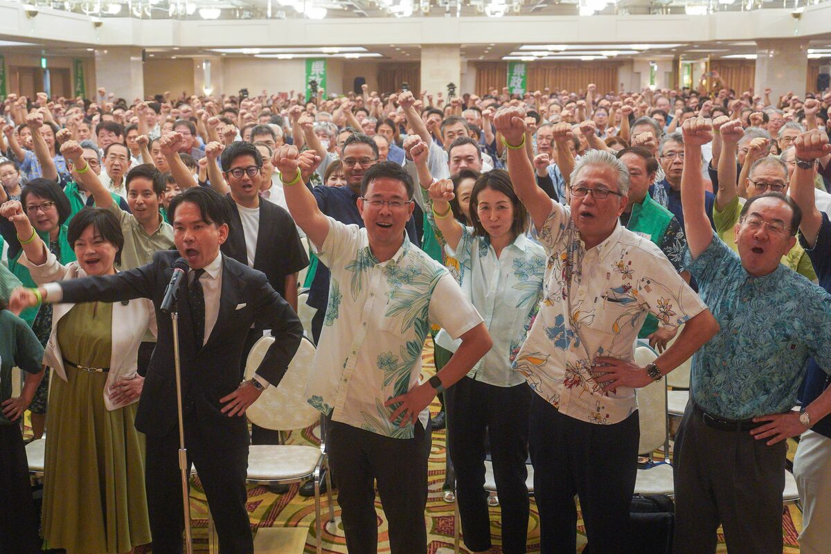 「県政奪還・県政刷新」 古謝玄太氏が沖縄県知事選へ決意表明 那覇市で事務所開き【動画あり】 - 沖縄タイムス社