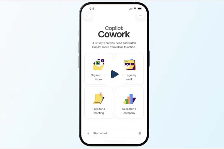 マイクロソフト「Copilot Cowork」、スマホからの指示・操作に対応 - Impress Watch