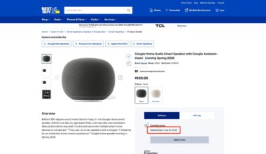 Gemini搭載のGoogle Home スピーカー、6月25日発売か｜携帯総合研究所