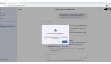 GeminiのチャットやCanvas、Googleドライブ経由で共有可能に - Impress Watch