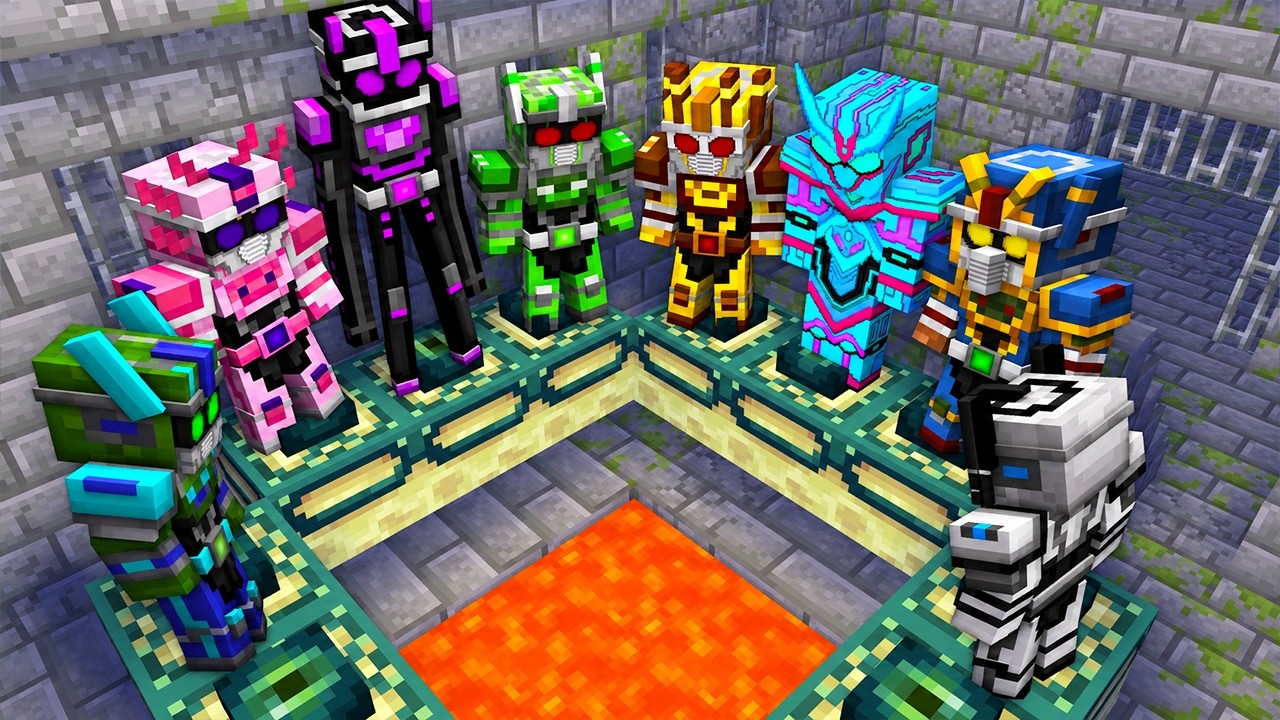 MOBが仮面ライダーになった世界で100日間生き残る【 マイクラ / マインクラフト 】