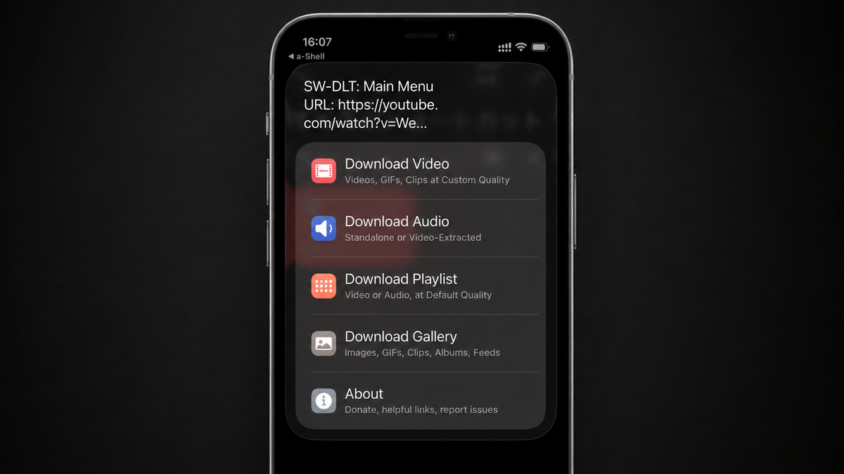 無料でiPhone・iPadから直接YouTubeの動画をダウンロードして保存できる「SW-DLT」、YouTubeアプリから数タップでダウンロード可能 - GIGAZINE