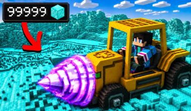 10億のダイヤを最強のドリルで掘るマインクラフト【 マイクラ / マインクラフト 】