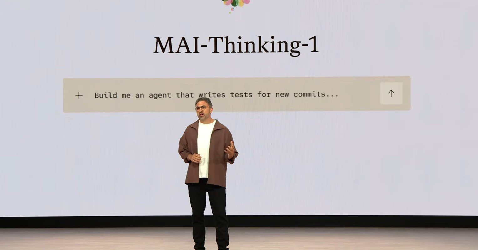 Microsoft、初の自社推論モデル「MAI-Thinking-1」発表　蒸留なしでゼロから学習 - ITmedia AI＋