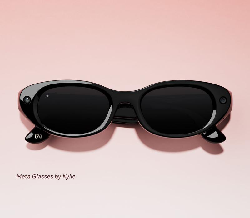 Meta glasses designed by Kylie Jenner