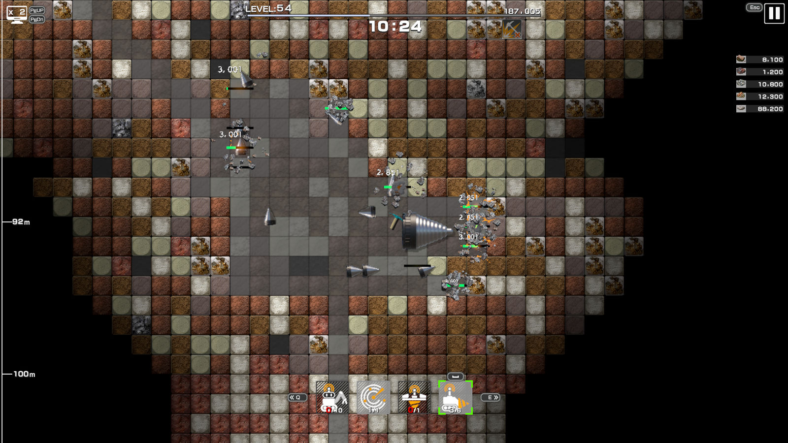 ハチャメチャ採掘ローグライト『MINERALS: Deep Core Mining』発表。掘削機を超巨大化させたり無人機を大量生産したり、多彩ビルドで無限採掘地中ライフ - AUTOMATON