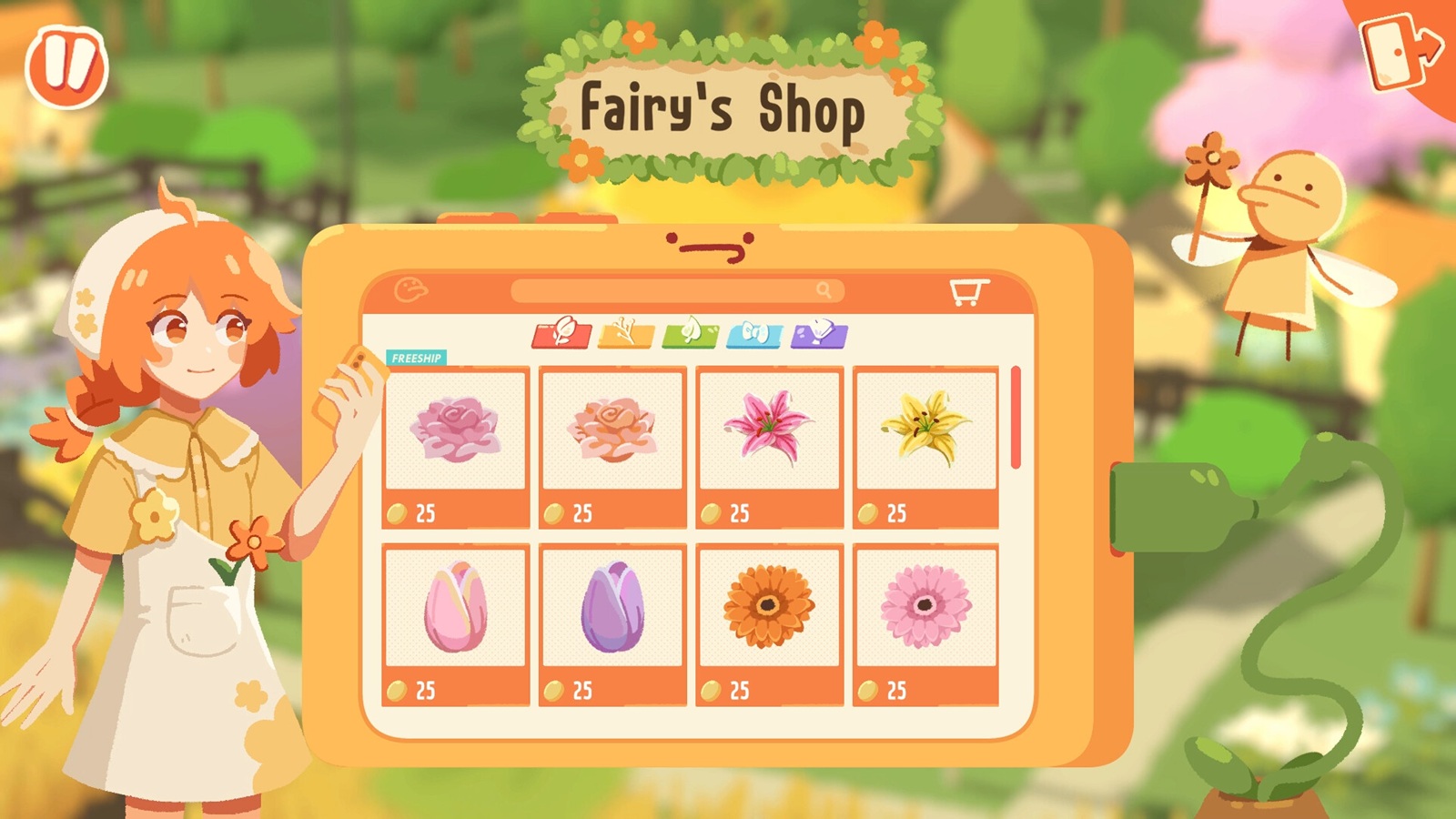 新人お花屋さんシム『Puni the Florist』、まったり自由花束デザインで“好評率98％”のじわじわ高評価スタート。客のリクエストに応えつつ、「ちょっとした工夫」でアレンジ体験 - AUTOMATON