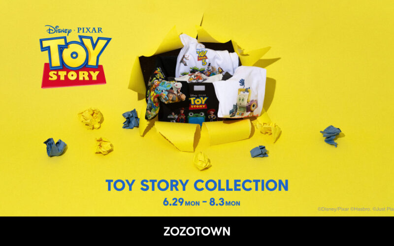 「トイ・ストーリー」のアートを使用したZOZOTOWN限定コレクションを6月29日より販売！555点限定のオリジナルTシャツなどを展開 - 株式会社ZOZO