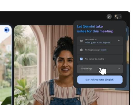 「Google Meet」の議事録を「Gemini」に作ってもらう機能、個人ユーザーにも開放、「Google AI Pro」などの加入者向け（窓の杜） - Yahoo!ニュース