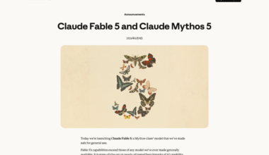 Anthropic、安全化したMythosクラスモデル「Claude Fable 5」を一般提供開始 | gihyo.jp