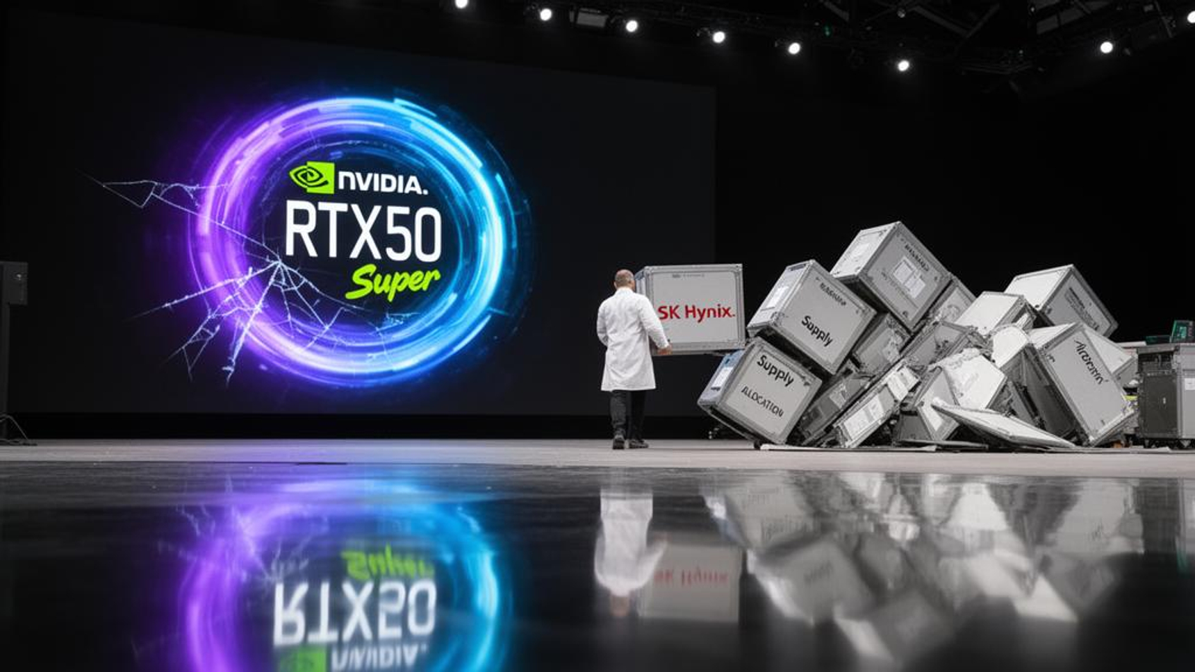 Nvidia、RTX 50 Superシリーズを2026年に発売か ― 12GB版RTX 5060 Superも投入との観測