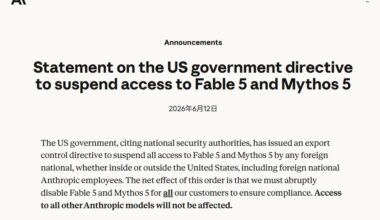 アンソロピック、Fable 5などミュトス級AIモデルを公開停止　米国政府が指令 - Impress Watch