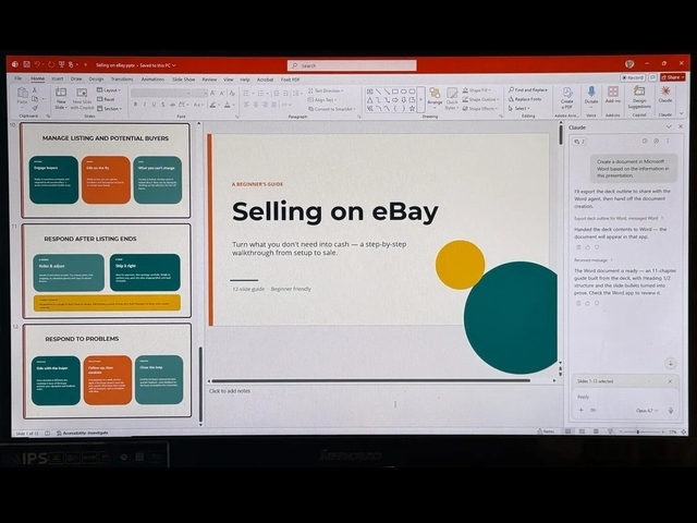 「Word」「Excel」「PowerPoint」で「Claude」を活用する方法 - ZDNET Japan