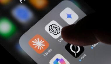 ChatGPTなどAIチャットボットのアイコン
