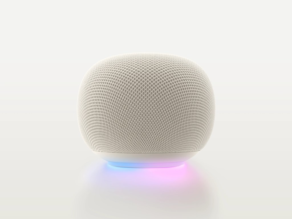 Google Home スピーカーのライトリング