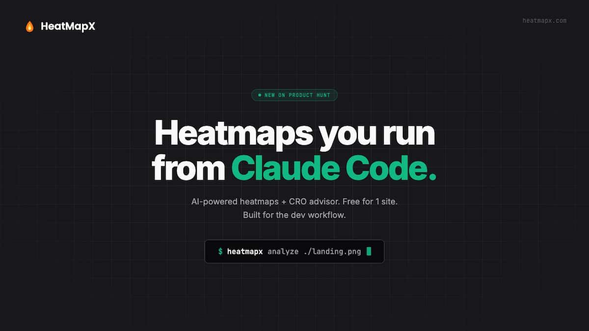 Claude Code に対応した初の AI ヒートマップ「HeatMapX」を提供開始