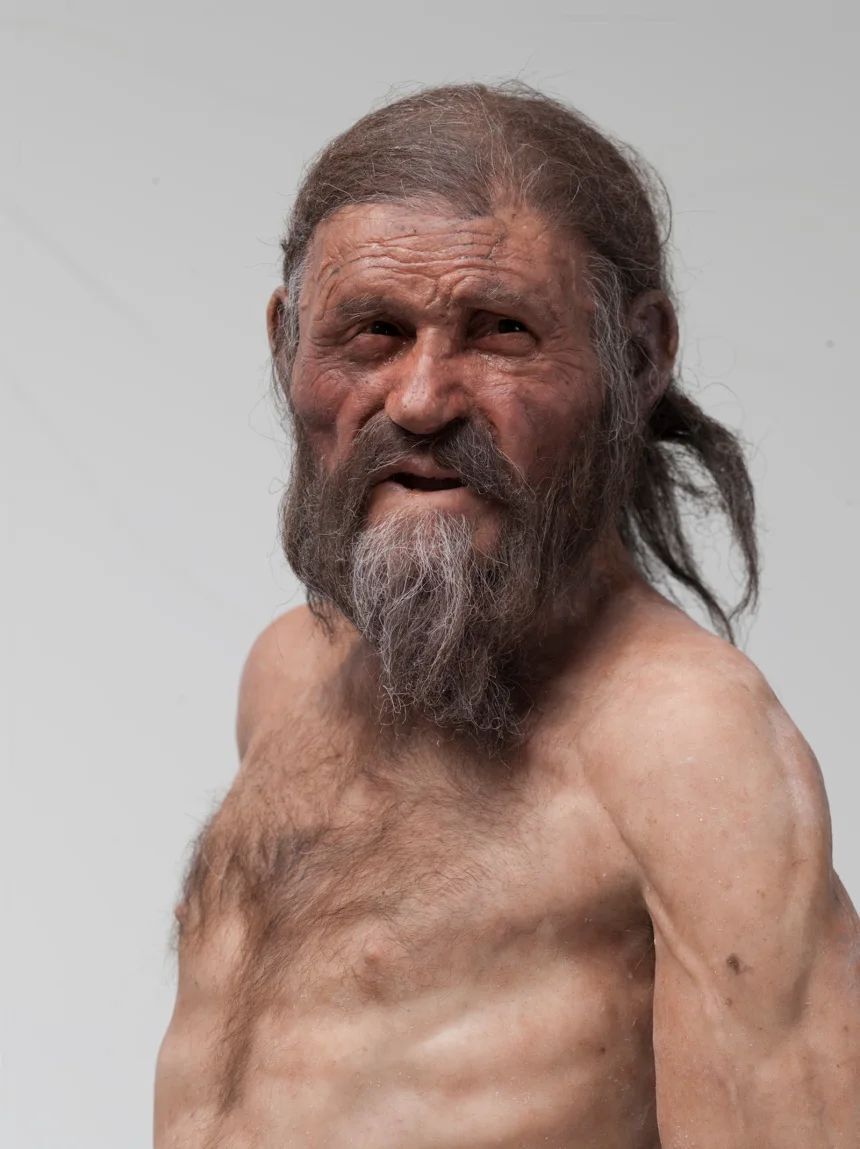5300年前に死亡した「エッツィ」の再現画像/Augustin Ochsenreiter/South Tyrol Museum of Archaeology