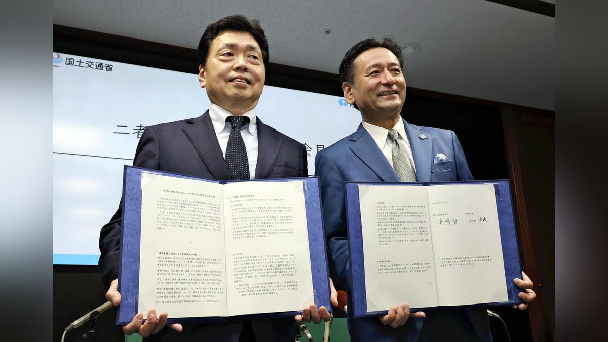 西九州新幹線の未整備区間、環境アセス開始へ…莫大な財政負担で慎重姿勢だった佐賀県と合意 - 読売新聞