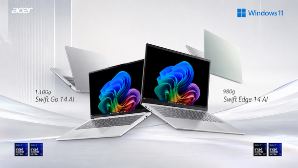「Swift Edge 14 AI」「Swift Go 14 AI」発表