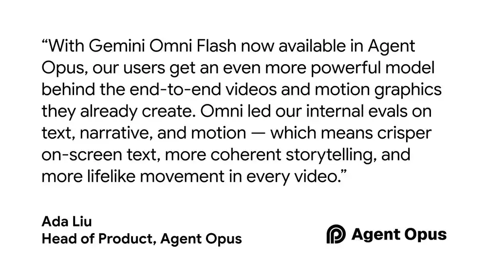 Ada Liu, Head of Product, Agent Opus の評価