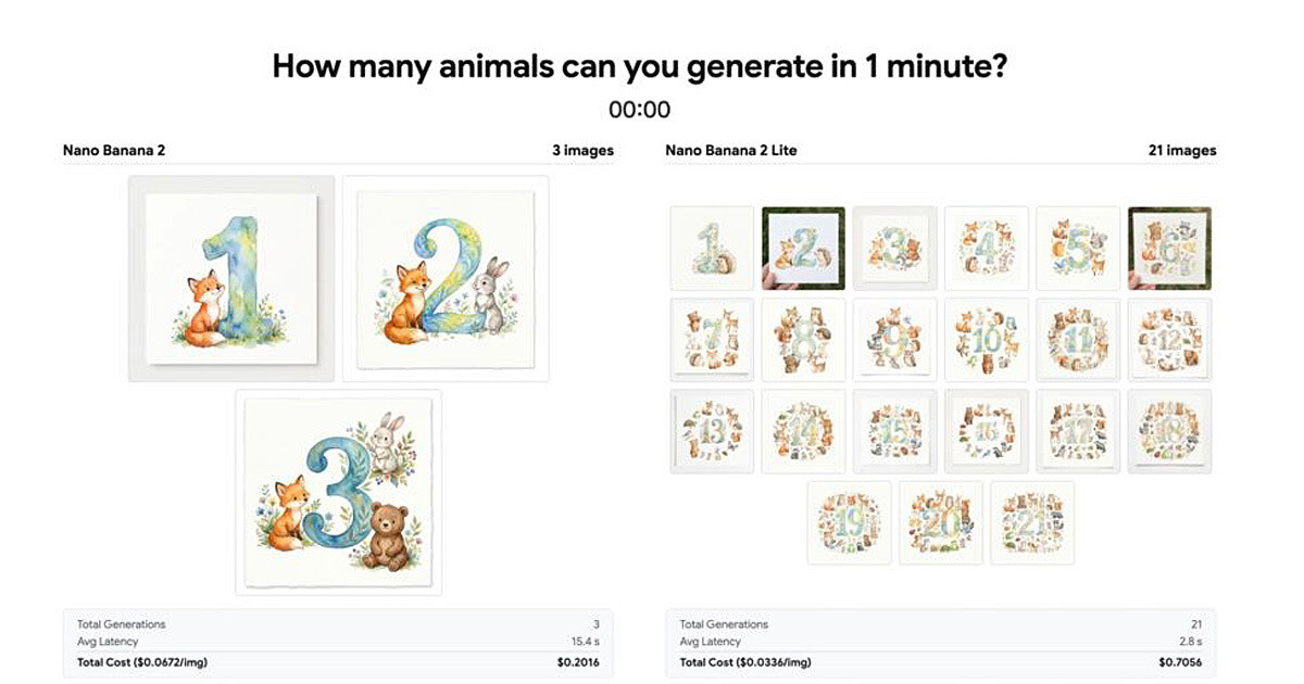 Google、最速・低コストの画像生成AI「Nano Banana 2 Lite」提供開始 | TECH+（テックプラス）