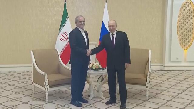 「アメリカとの戦闘終結に向けイランに最大限支援」ロシア・プーチン大統領がイラン大統領と会談