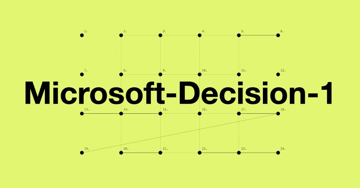 Microsoftも“判断特化”AIモデル「Microsoft-Decision-1」、Qwenベースで「Jev」と同価格 - ITmedia AI＋
