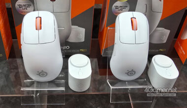 UWB接続で電波干渉知らずのワイヤレスマウス「Sensei Pro」「Rival Pro」がSteelSeriesから登場。バッテリー2個付属で充電しながら使える