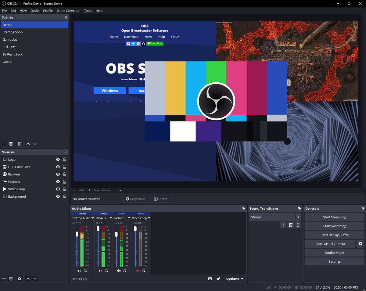 「OBS Studio 33」公開、Arm64でNVENC対応。NVIDIA Broadcastの最新SDKもサポート | マイナビニュース