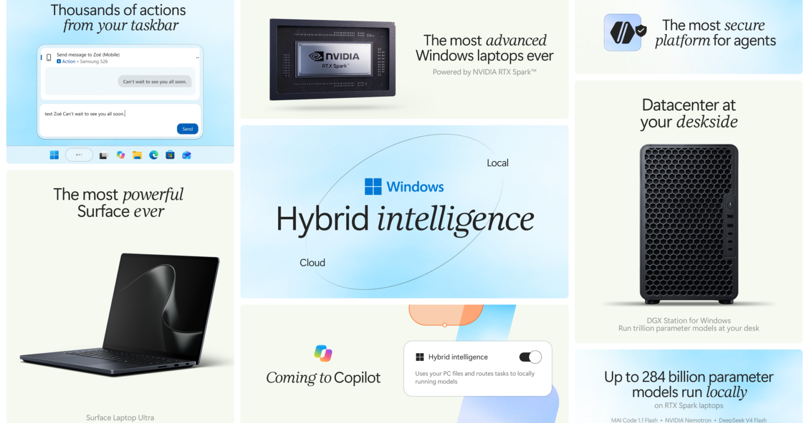 Microsoft、Windowsを「ハイブリッドインテリジェンス」の基盤に　ローカルとクラウドのAIを使い分け　CopilotはファイルやPC操作にも対応 - ITmedia AI＋